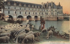 Chenonceaux, The Chateaux, The Eastern Facade av French Photographer