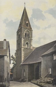 Chorges, kirke, klokketårn, N side av French Photographer
