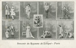 Sirkustroppen (s/hvitt bilde) av French Photographer