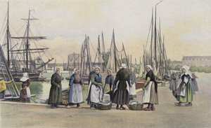 Concarneau, havnen av French Photographer