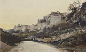 Coucy-le-Chateau, gamle voller av French Photographer