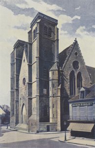 Dijon, Johanneskirken av French Photographer