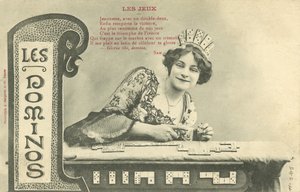 Domino (s/hvitt bilde) av French Photographer