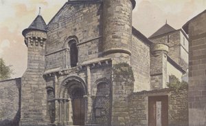 Ecoyeux, kirke, sammen O av French Photographer