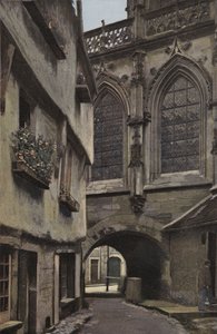 Cliff, Trinity Church, passasje under koret av French Photographer