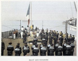 Fransk marine, slutten av det nittende århundre: frelse til farger - Bibl. des Arts deco. av French Photographer
