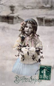 Fransk postkort datert ca. av French Photographer