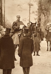 General Hirschauer tok Keht brohode i besittelse 30. januar 1919 av French Photographer
