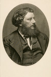 Gustave Courbet (s/hvitt bilde) av French Photographer