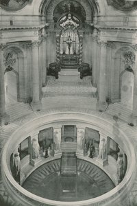 Hotel des Invalides, graven til Napoleon I, graven til Napoleon Ist (fotogravyr) av French Photographer