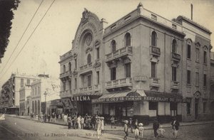 Italiensk teater, Tunis, Tunisia av French Photographer