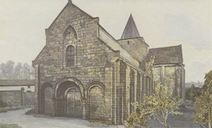 Jazeneuil, kirke, ensemble S O av French Photographer