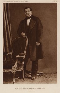Jean Baptiste Boisduval , fransk lepidopterist og botaniker (s/hvitt-bilde) av French Photographer