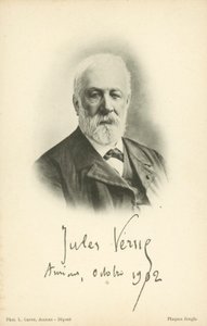 Jules Verne av French Photographer