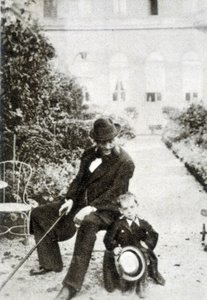 Jules ferge og nevøen hans Abel Ferry - fotografering av French Photographer