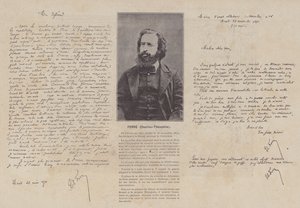 Paris-kommunen, Charles-Theophile Ferre (s/hvitt-bilde) av French Photographer
