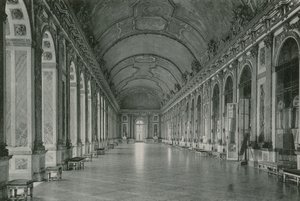 The Hall of Mirrors, Gallery of the Glasses (fotogravyr) av French Photographer