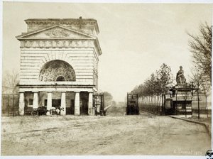Barrieren til Passy i "the barriers of Paris"" fotografier av Gouviot av French Photographer