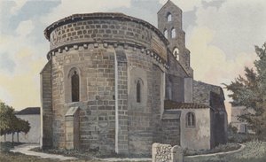 Lannes, kirke, Ensemble N E av French Photographer