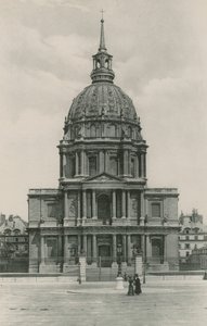 The Dome of the Hôtel des Invalides, Dome of the Invalids (fotogravyr) av French Photographer