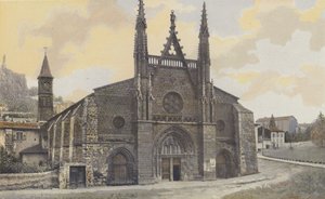Le Puy, Saint-Laurent-kirken, Ensemble N O av French Photographer