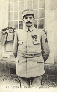 Marie-Eugene Debeney, fransk general fra første verdenskrig (s/hvitt-bilde) av French Photographer