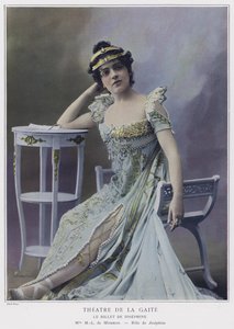 Marie-Louise de Miramon som Josephine i Le Billet de Josephine (farget bilde)