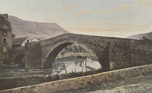 Mende, Pont Notre-Dame, på partiet av French Photographer
