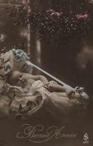 Nyttårskort med baby av French Photographer