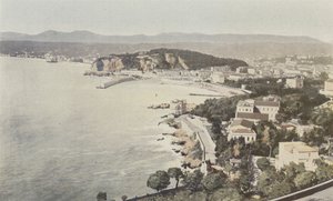 Fin, generell utsikt, tatt fra veien til Villefranche av French Photographer