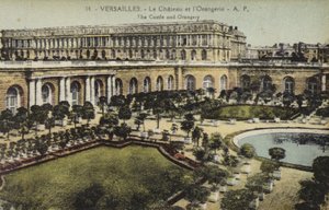 Orangeriet i Versailles-palasset (fargebilde) av French Photographer