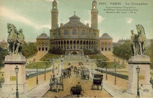 Palais du Trocadero, Paris, tidlig på 1900-tallet (postkort) av French Photographer