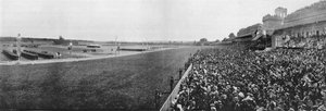 Paris - La Revue du 14 Juillet på Longchamp (s/hvitt-bilde) av French Photographer