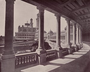 Paris: Circular Gallery of the Trocadero Palace (s/hv-bilde) av French Photographer