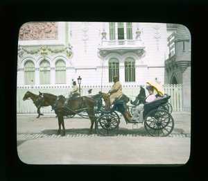 Paris-utstilling: Palace of Decorative Arts, Paris, Frankrike, 1900 (lanternelys) av French Photographer