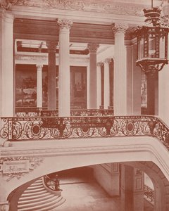Paris: Gallery of the Sorbonne (s/hv-bilde) av French Photographer