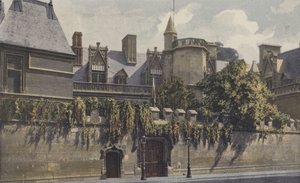 Paris, Hotel de Cluny, Inngang til museet av French Photographer
