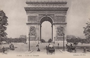 Paris, Triumfbuen av French Photographer