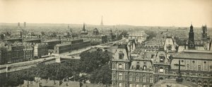 Paris, Panorama av de åtte broene, De åtte broene av French Photographer