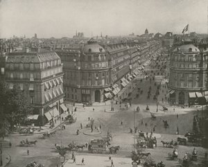 Paris: Utsikt over Avenue de l