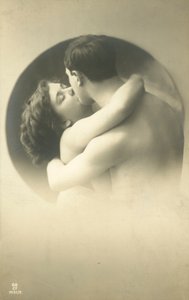 Lidenskapelig kyss av French Photographer