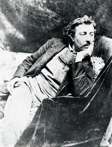 Paul Gauguin iført en bretonsk vest av French Photographer