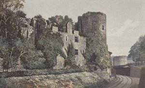 Perigueux, Chateau-Barrière og Tour de Vesone, Utsikt fra lO av French Photographer