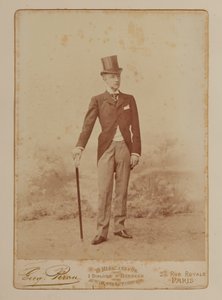 Fotografi fra et suveniralbum til minne om Boni de Castellane av French Photographer