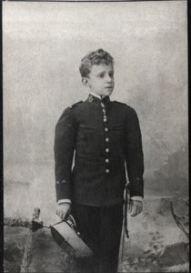 Portrett av Alfonso XIII av Spania (1886-1941), konge av Spania. av French Photographer