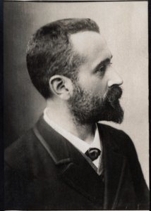 Portrett av Alphonse Bertillon (1853-1914), fransk politimann og biometriforsker. av French Photographer