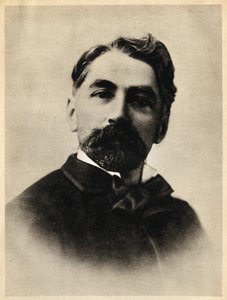 Portrett av Etienne Mallarme i 1869, dette Stephane Mallarme av French Photographer