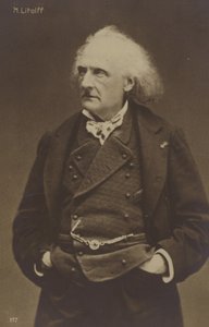 Portrett av Henry Litolff av French Photographer