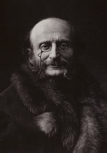 Portrett av Jacques Offenbach av French Photographer