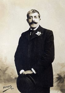 Portrett av Jean Lorrain (1855-1906), fransk forfatter. av French Photographer